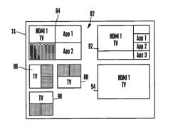 Managing Extra Space on Ultra High Definition Display Presenting High Definition Video