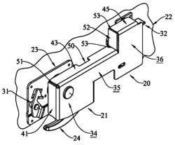 Theft-resistant guard for a roll-up door lock