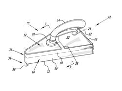 Paint trimmer with edging guide