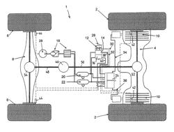 Method for controlling a vehicle having only a braked rear axle and brake slip control