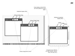 Projection interface techniques