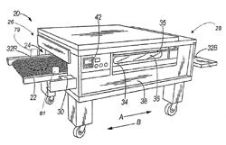 Apparatus and method for controlling a conveyor oven