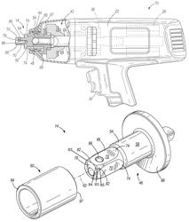 Anvil assembly for a power tool