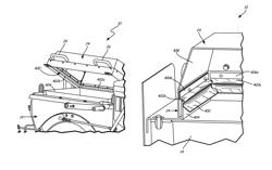 Mobile applicator lid with seal arrangement