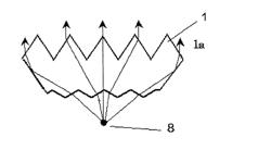 Electroluminescent element, lighting equipment, and display device