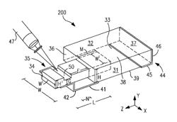 Notched lead tape for a solid electrolytic capacitor