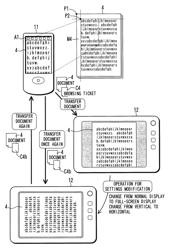 Document display system, document display device, and computer-readable storage medium for computer program