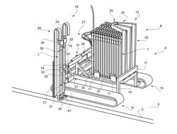 METHOD AND SYSTEM FOR SECURING A PIPELINE TO THE BED OF A BODY OF WATER