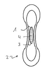 COVERING LAYER FOR A SANITARY ARTICLE