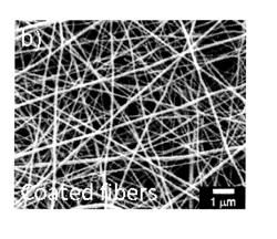 NANOSTRUCTURED POLYMER-INORGANIC FIBER MEDIA