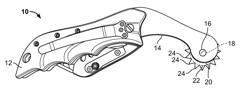 Handheld cardboard scoring device