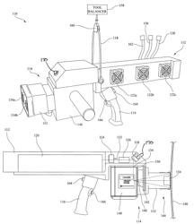 Compact laser etching device, system and method