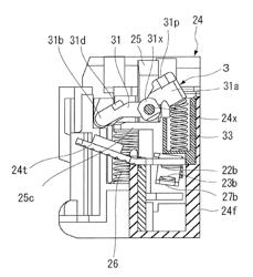 Bearing mechanism for compact rotary member