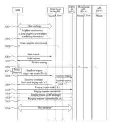 Method for receiving information on peripheral legacy base station in terminal of legacy support mode