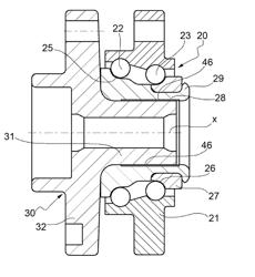 LIGHTWEIGHT HUB BEARING ASSEMBLY AND PROCESSES FOR ASSEMBLING IT