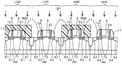 Method of manufacturing semiconductor device with offset sidewall structure