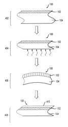 Techniques for curvature control in power transistor devices