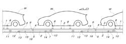 Method for controlling movement of travelling carriers