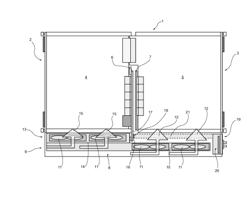 RACK FOR ACCOMMODATING ELECTRONIC PLUG-IN BOARDS