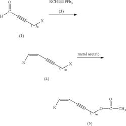 OMEGA-HALO-2-ALKYNAL, METHOD FOR PRODUCING SAME, AND METHOD FOR PRODUCING CONJUGATED Z-ALKEN-YN-YL ACETATE USING SAME