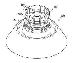 Rotary atomizer with a spraying body