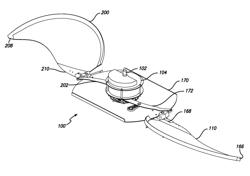 Fan with power deployed fan blade