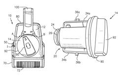 Portable battery operated bilge pump