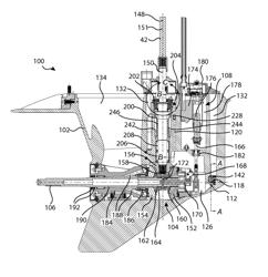 Marine propulsion system gear case assembly