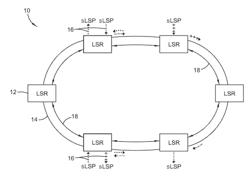 PROTECTION IN A RING NETWORK OF LABEL SWITCHING ROUTERS