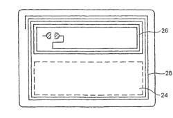 Smart card producing method and a smart card in particular provided with a magnetic antenna