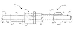 Curable adhesive system, method of assembly of distinct components therewith