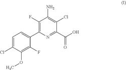 Herbicidal compositions comprising 4-amino-3-chloro-5-fluoro-6-(4-chloro-2-fluoro-3-methoxyphenyl) pyridine-2-carboxylic acid or a derivative thereof and certain sulfonylureas