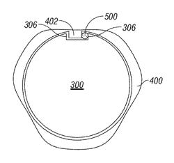 Reducing angular clearance between a motor shaft and an angular position sensor