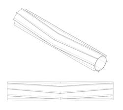 Cleaning element for a robotic vacuum