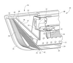 OPTICAL ASSEMBLY FOR AN END CAP OF A LIGHTING FIXTURE