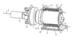 Apparatus for rotatably mounting a rotor to be balanced