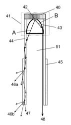 Light fixture comprising a multi-functional non-imaging opitical component