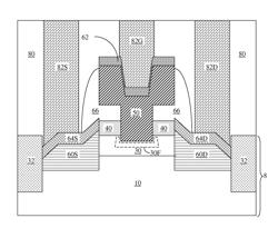 Elemental semiconductor material contact for high electron mobility transistor