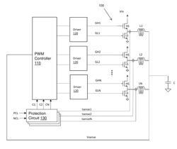 Switching regulator with negative current limit protection