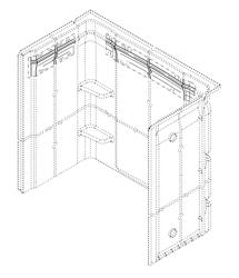 Bathing enclosure