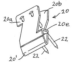 OFFSET HANGER FOR MINIMIZING SPACE BETWEEN FRAME AND WALL