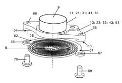 SHOCK ABSORBER BODY FOR A BALANCE OF A HOROLOGICAL OSCILLATOR