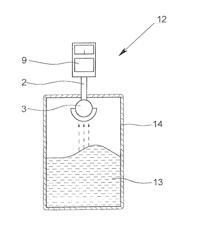 Dielectric antenna and fill level sensor using the radar principle