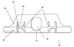 Pod with guiding-locking piece therein