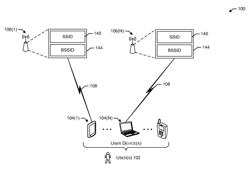 Systems and methods for service set identifier-based location detection