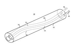 Implantable medical leads having oscillating cable conductor lumens