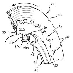 Bicycle sprocket assembly with chain protector