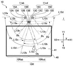 Optical position detection device and display system with input function