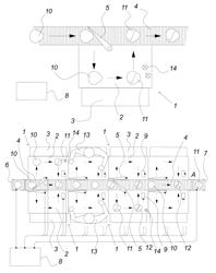 Method for processing items such as pieces of meat