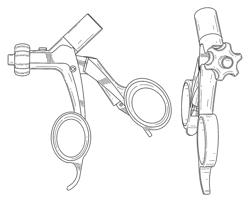 Handle for medical device